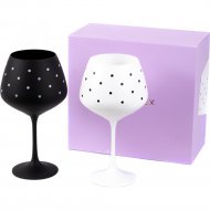 Набор бокалов для вина «Crystalex» Lovely dots, 40753/S1644/580-2, 2 шт
