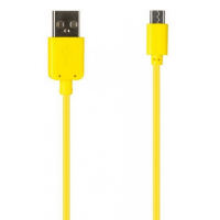 

Кабель"RED LINE"(microUSB,yellow 09492)