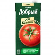 Сок «Добрый» томатный, с солью, 2 л