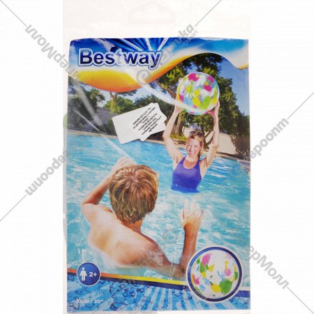Надувной мяч пляжный «Bestway» 31036, 010136, 51 см