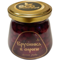 

Брусника "ECOFOOD" (в сиропе) 260г