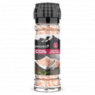 Соль пищевая «Organico» гималайская розовая, каменная, крупная, 120 г