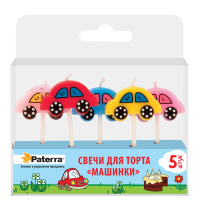 

Свечи"МАШИНКИ"(д/торта, 5шт) 401-516