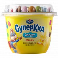 Йогурт «СуперКид» ваниль-конфеты, 2%, 103 г