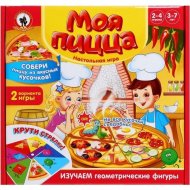 Настольная игра-крутилка «Русский стиль» Моя пицца, 02058