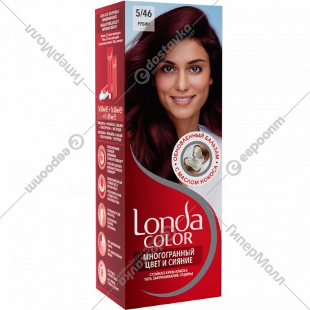 Крем-краска для волос «Londa color» рубин, 5.46.
