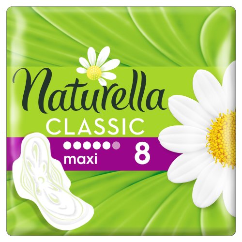 Гигиенические прокладки «Naturella» Classic Camomile Maxi Single, 8 шт