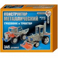 Конструктор «Грузовик и трактор» металлический.