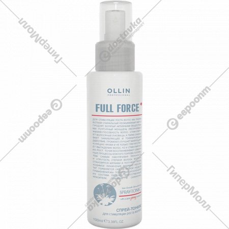 Спрей для волос «Ollin Professional» Hair Growth, для стимуляции роста волос, с женьшенем, 100 мл