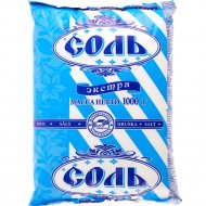 Соль «Мозырьсоль» экстра, х20, 1 кг