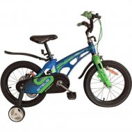 Велосипед «Stels» Galaxy V010 16, синий/зеленый, LU088561