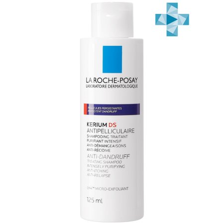 Шампунь для волос «La Roche-Posay» Kerium, против перхоти, 125 мл
