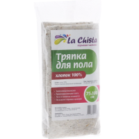 

Тряпка для пола"LA CHISTA"(ХПП WHITE)1шт