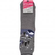 Носки женские «Stylan's» серые, SW-KT-3-MXP, размер 23-25