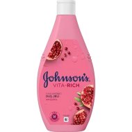 Гель для душа Johnson's Vita Rich, с экстрактом цветка граната, 400 мл