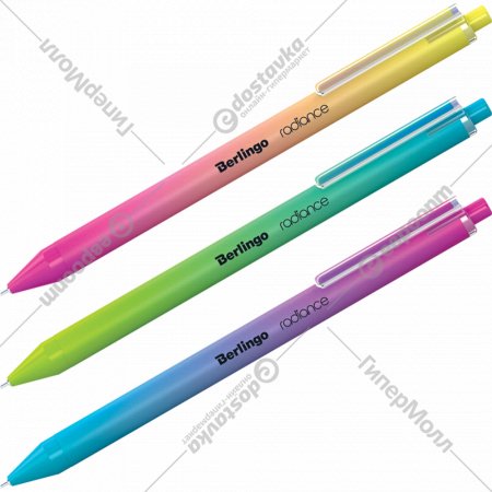 Ручка шариковая «Berlingo» Radiance, 0,7 мм, синяя