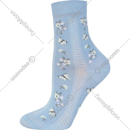 Носки женские «Брестские» 14С1100, 605, серый/голубой, размер 25
