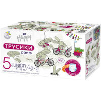 

Подгузники-трусики"BELLA B HAPPY"2х40шт