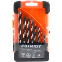 

Набор сверл по дереву "PATRIOT" 8шт