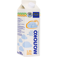 

Молоко "ВКУСНОЕ" 1.5%(пюр-пак)Поставы 1л