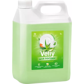 Сред­ство для мытья посуды «Grass» Velly Sensitive, алоэ вера, 125742, 5.2 кг
