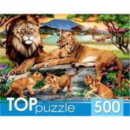 Пазл «TOPpuzzle» Семейсво львов, ХТП500-4220, 500 элементов