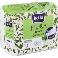 Прокладки гигиенические «Bella» впитывающие с зеленым чаем, 10 шт