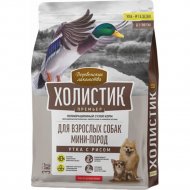Корм для собак «Деревенские лакомства» Холистик Премьер, для мини-пород, утка с рисом, 3 кг