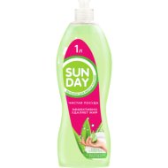 Бальзам для мытья посуды «Sunday» Алоэ вера, 1 л