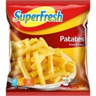 Картофель фри «SuperFresh» обжаренный и замороженный, 1000 г