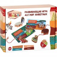 Развивающая игра «Mapacha» 4 в 1. Мир животных, NIG-76843