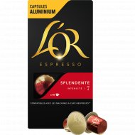 Кофе молотый «L’or» Espresso Splendente, капсулы, 10х5.2 г