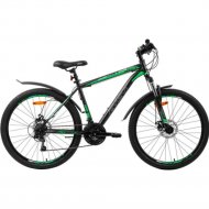 Велосипед «AIST» Quest Disc 26 16 2022, серо-зеленый
