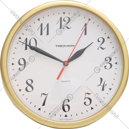 Часы настенные «Troyka» электронно-механические, кварцевые, 91971913