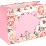 Пакет подарочный «Flower» 18x23x10 см