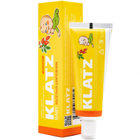 

Зубная паста"KLATZ BABY"(шиповник)40мл