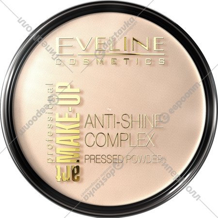 Пудра минеральная матирующая «Eveline» Anti-shine, тон 32, 14 г