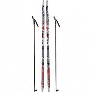 Комплект беговых лыж «STC» SNS WD, 190/150, красный