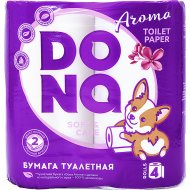 Бумага туалетная «Dona» Aroma, 2 слоя, 4 шт