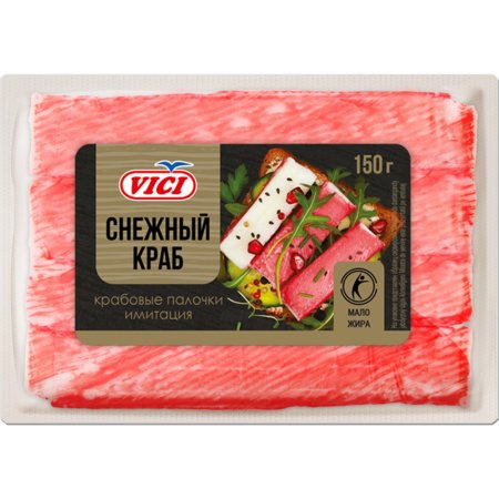 Крабовые палочки «VICI» Снежный краб, 150 г