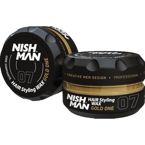 Воск для укладки волос «Nishman» 07 Gold One, 150 мл