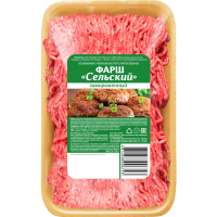 

Фарш"СЕЛЬСКИЙ"(полуфабр.зам.рубл) 700г