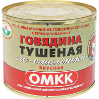 

Конс.мясн."ГОВ.ТУШ.ПО-СМОЛЕН." Орша 525г