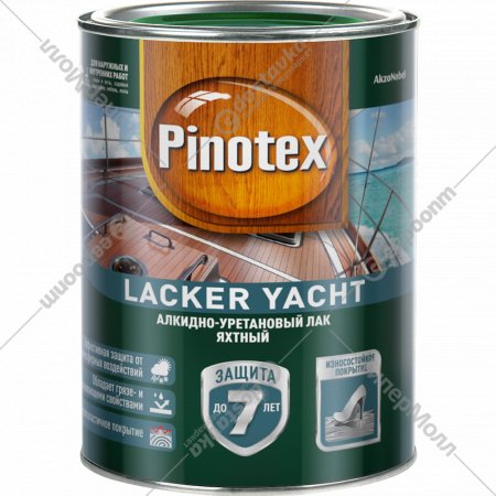 Лак для древесины «Pinotex» Lacker Yacht 40, полуматовый, 5255403, 1 л
