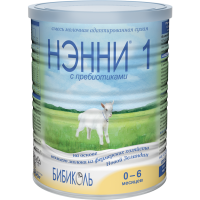 

Смесь/мол"БИБИКОЛЬ"Нэнни 1с(с рожд) 800г