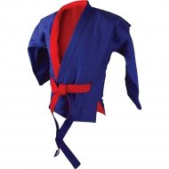 Куртка для самбо «Atemi» AX55, размер 50/175, красный/синий