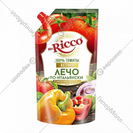 Кетчуп «Mr.Ricco» Лечо по-итальянски, 550 г
