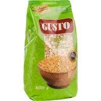 

Горох "GUSTO" (колотый, шлифован.) 800г