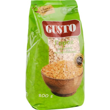 Горох «Gusto» шлифованный, 800 г