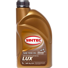 Мо­тор­ное масло «Sintec» Люкс Sae 10W30, 801925, 1 л
